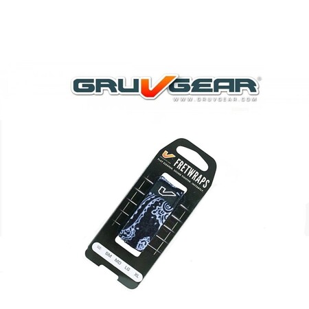 Gruv Gear FretWrap - Siyah Motorcu Bandana Small - Thumbnail