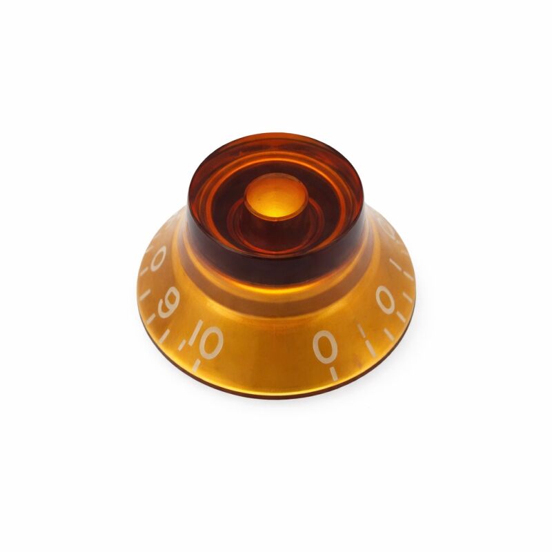 İbanez Orijinal 4KB12A0011 Amber Top Hat Bell Knob Tek - 1
