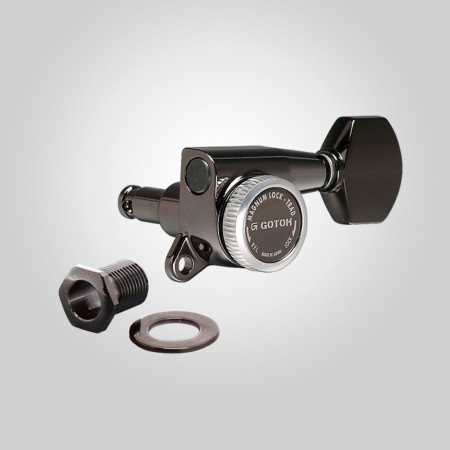 İbanez/Gotoh Tek Kilitli Akort Burgusu Cosmo Black-Sağ - İbanez