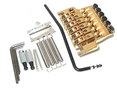 İbanez 2LE1R31G Lo Pro Edge Tremolo Köprü Seti Gold - 5