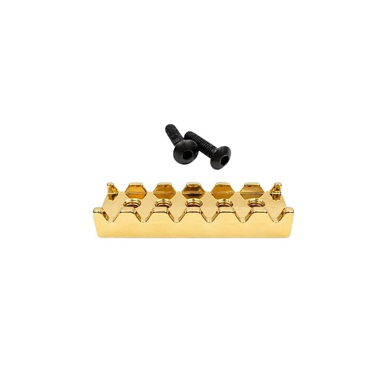 Ibanez Original 2LN1BR43G Gold W43 W/Bar Locking Nut Tek - 2