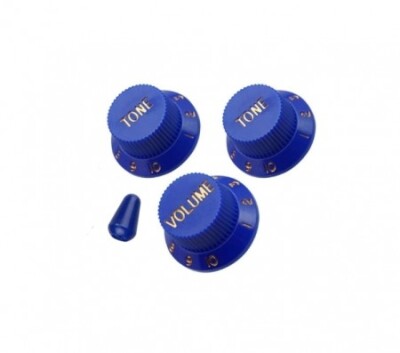 İbanez Original Jem 2 Tone-1 Volume Blue Potans Düğme Seti - 3