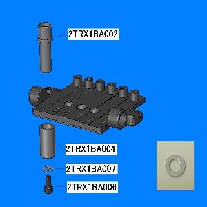 İbanez ZR1 ve ZR2 Tremolo Kol Tutucu Set - Thumbnail