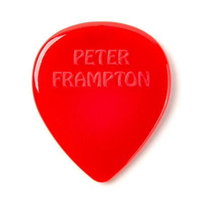 Peter Frampton Vintage Jazz Teardrop Kırmızı Pena 2.08mm Tek - Jim Dunlop