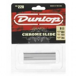 Jim Dunlop 220 (10 Ring) Chrome Medium Slide - Thumbnail