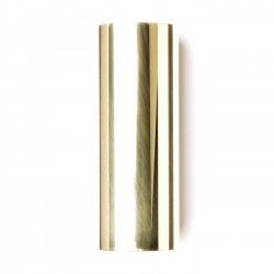 Jim Dunlop 222 ( 9 Ring) Brass & Gold Medium Slide - Thumbnail