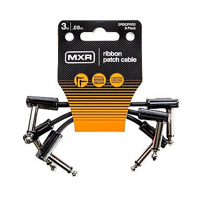 Jim Dunlop MXR 3PDCPR03 Yassı Pedal Ara Kablosu 8 cm (3'lü Paket) - Jim Dunlop