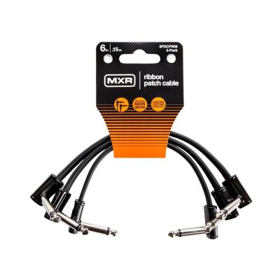 Jim Dunlop 3PDCPR06 MXR Ribbon Patch Cable 6 inç (15 cm) Pedal Bağlantı Kablosu - Jim Dunlop