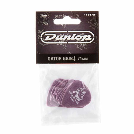 Jim Dunlop 417P Gator Grip .71mm 12’li Pena Seti