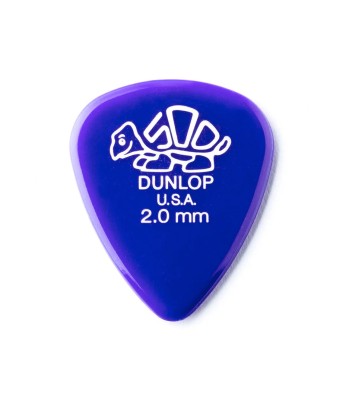 Jim Dunlop 41R2.0 Tortex Delrin Mor 2mm Gitar Penası Tek - Jim Dunlop