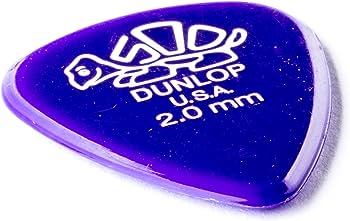 Jim Dunlop 41R2.0 Tortex Delrin Mor 2mm Gitar Penası Tek - Thumbnail