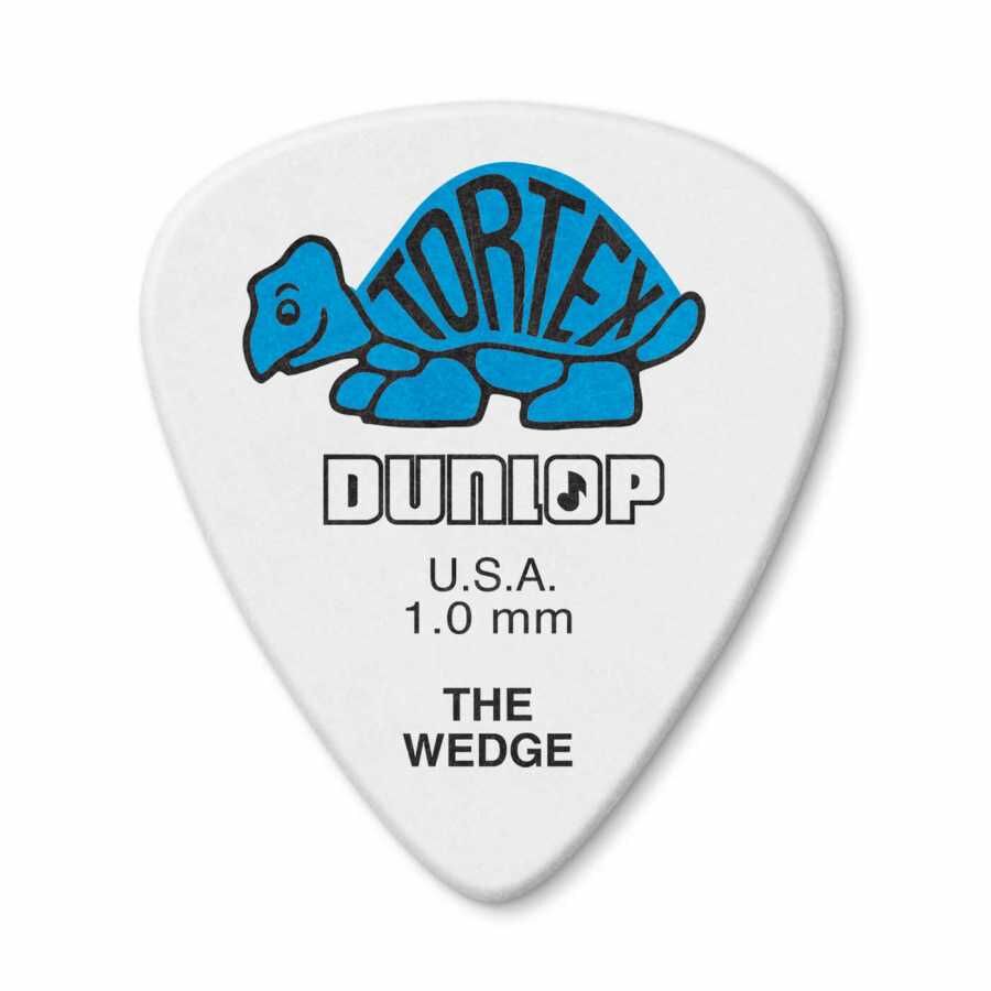 Jim Dunlop 424P-1 Tortex Wedge 1.0mm Pena - 1