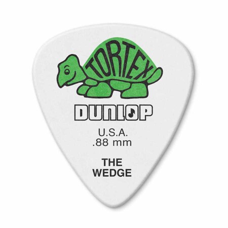 Jim Dunlop 424P-1 Tortex Wedge .88mm Pena