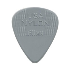 Jim Dunlop 44R.60-60mm Nylon Standard Light Gray Gitar Penası