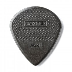 Jim Dunlop 471R3C-1 Max Grip Jazz III Carbon Fiber Gri Pena - 3