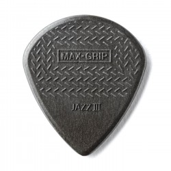 Jim Dunlop 471R3C-1 Max Grip Jazz III Carbon Fiber Gri Pena - Thumbnail