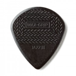 Jim Dunlop 471R3S-1 Max Grip Jazz III Stiffo Siyah Pena - Thumbnail