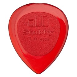 Jim Dunlop 474R1.0 Stubby 1mm Pena - Jim Dunlop