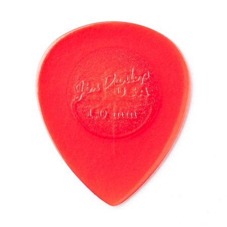 Jim Dunlop - Jim Dunlop 475P1.0 Big Stubby Jazz Red Büyük 1.0mm Pena Tek