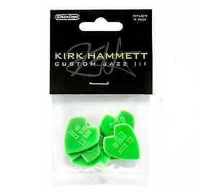 Jim Dunlop - Jim Dunlop 47PKH3N Kirk Hammett Jazz III 6'lı Pena Seti