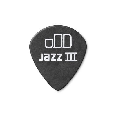 Jim Dunlop 482-050 Tortex Black Jazz III Pena Tek - 3