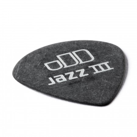 Jim Dunlop 482-088 Tortex Black Jazz III Pena - 2