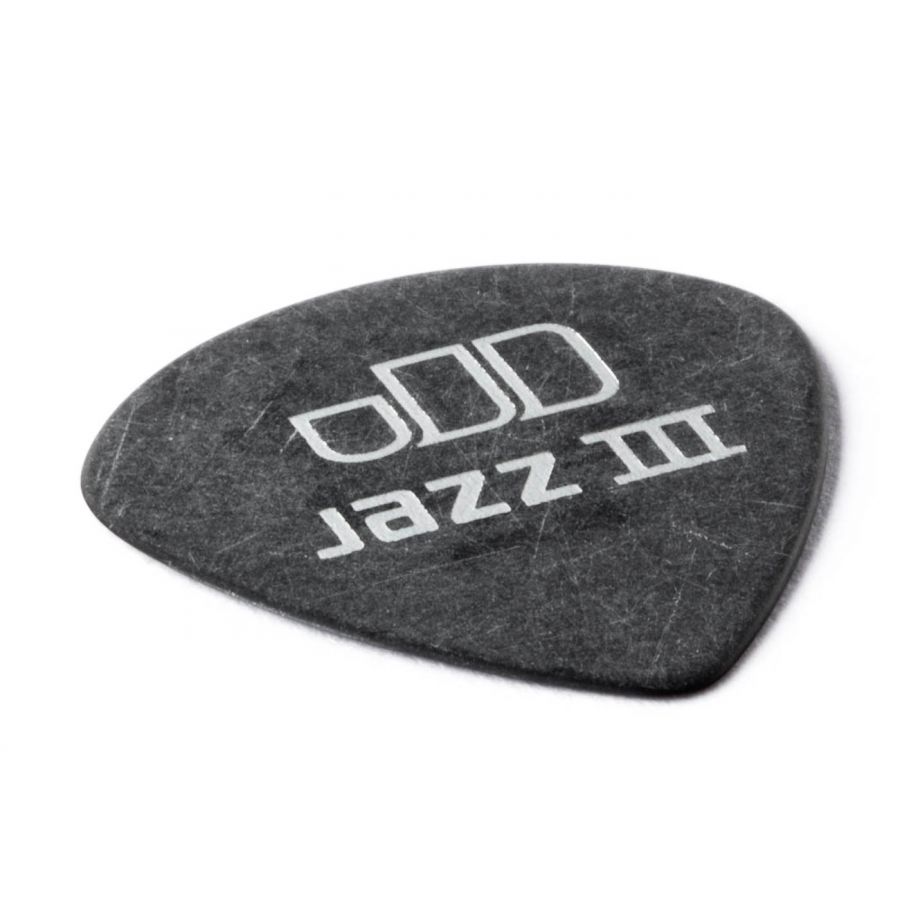 Jim Dunlop 482-088 Tortex Black Jazz III Pena - 2