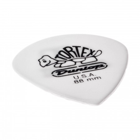 Jim Dunlop 482P0.88 Tortex White Jazz III Pena - Thumbnail