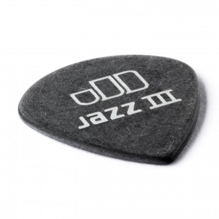 Jim Dunlop 482P1.00 Tortex Black Jazz III Pena - Thumbnail