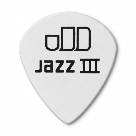 Jim Dunlop 478-100 Tortex White Jazz III Pena - 4