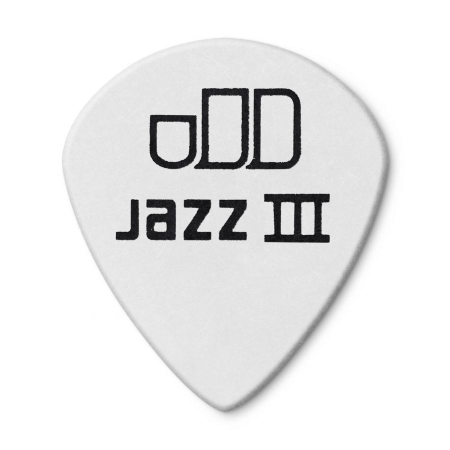 Jim Dunlop 478-100 Tortex White Jazz III Pena - 4