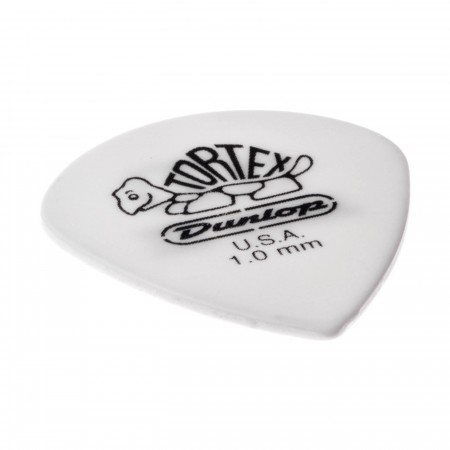 Jim Dunlop 482P1.00 Tortex White Jazz III Pena - Thumbnail