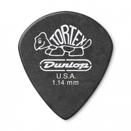 Jim Dunlop 482R1.14 Tortex Black Jazz III Tek Pena - 4