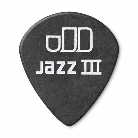 Jim Dunlop 482P1.14 Tortex Black Jazz III Tek Pena - Thumbnail