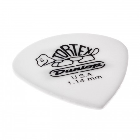 Jim Dunlop 482P1.14 Tortex White Jazz III Pena - Thumbnail