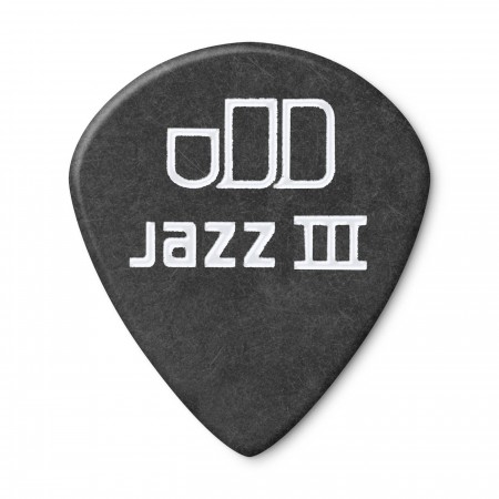 Jim Dunlop 482-135 Tortex Black Jazz III Pena - 4