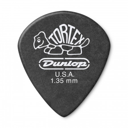 Jim Dunlop 482P1.35 Tortex Black Jazz III Pena - Thumbnail