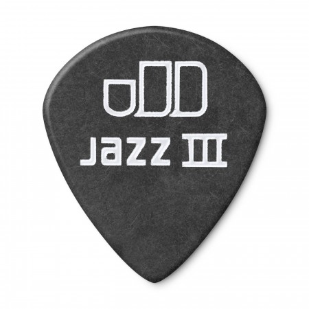 Jim Dunlop 482P1.35 Tortex Black Jazz III Pena - Thumbnail