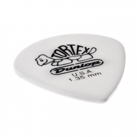 Jim Dunlop 482P1.35 Tortex White Jazz III Pena - Thumbnail