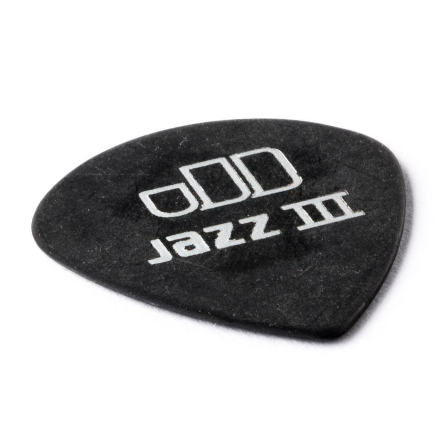 Jim Dunlop 482-150 Tortex Black Jazz III Pena Tek - 2