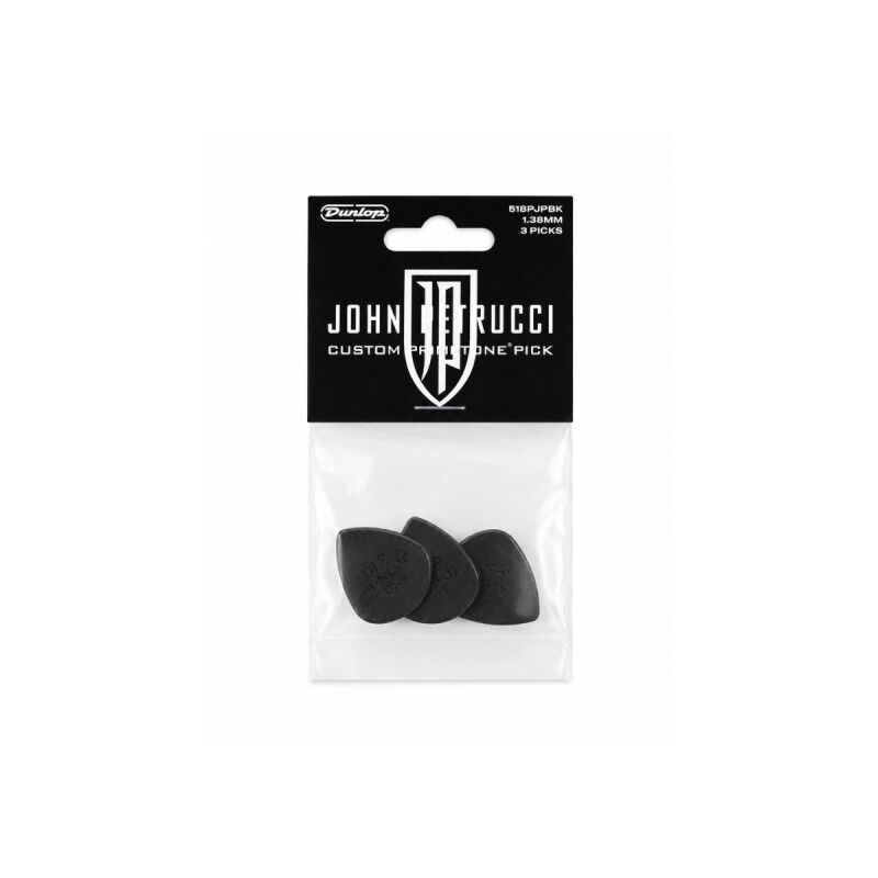 Jim Dunlop 518PJPBK John Petrucci Signature Primetone Jazz III Pena 3'lü - 1