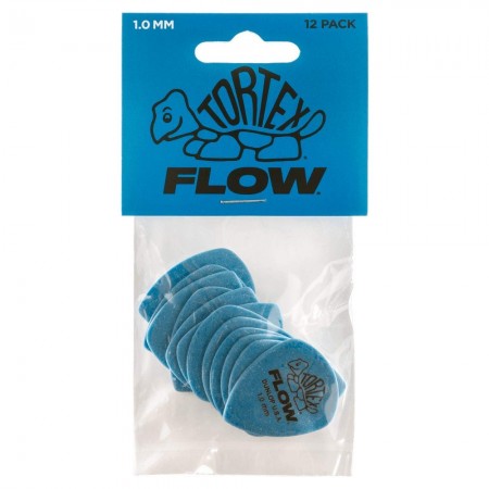 Jim Dunlop 558P1.0 Tortex 1mm Flow 12li Pena