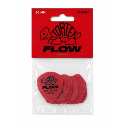 Jim Dunlop 558P.50 Tortex 50mm Flow 12li Pena - Jim Dunlop