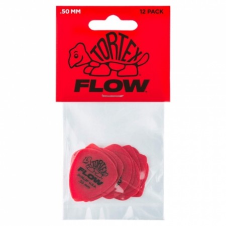 Jim Dunlop 558P.50 Tortex 50mm Flow 12li Pena