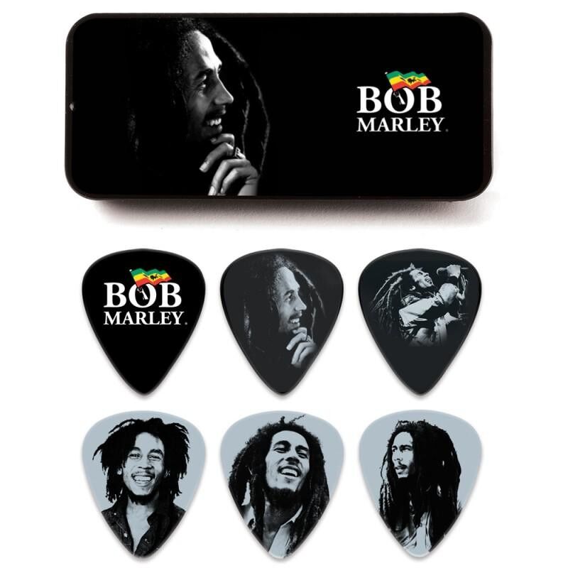 Jim Dunlop Bob Marley 6'lı Heavy Pena Seti - 1