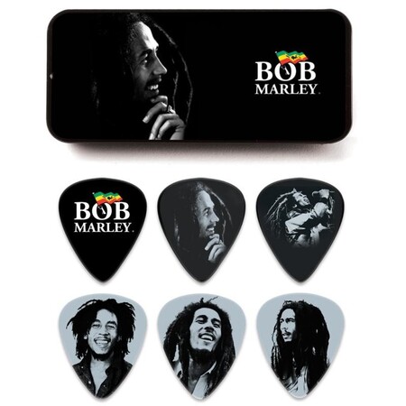 Jim Dunlop - Jim Dunlop Bob Marley 6'lı Heavy Pena Seti