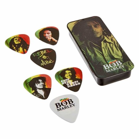 Jim Dunlop - Jim Dunlop Bob Marley 6'lı Pena Seti (Medium)