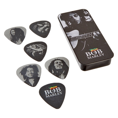 Jim Dunlop Bob Marley 6'lı Medium Pena Seti - Jim Dunlop