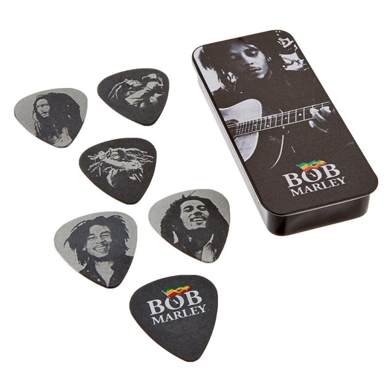 Jim Dunlop Bob Marley 6'lı Medium Pena Seti - 1
