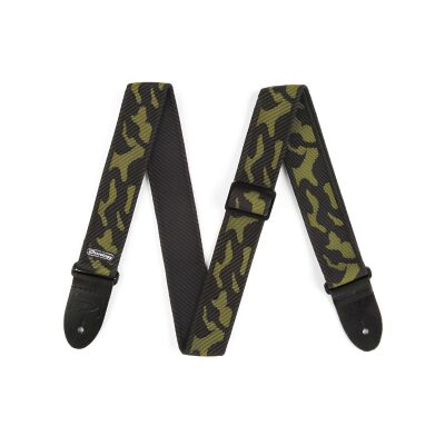 Jim Dunlop D3810OL Classic Cammo Olive Gitar Askısı – Zeytin Yeşili Kamuflaj - Jim Dunlop